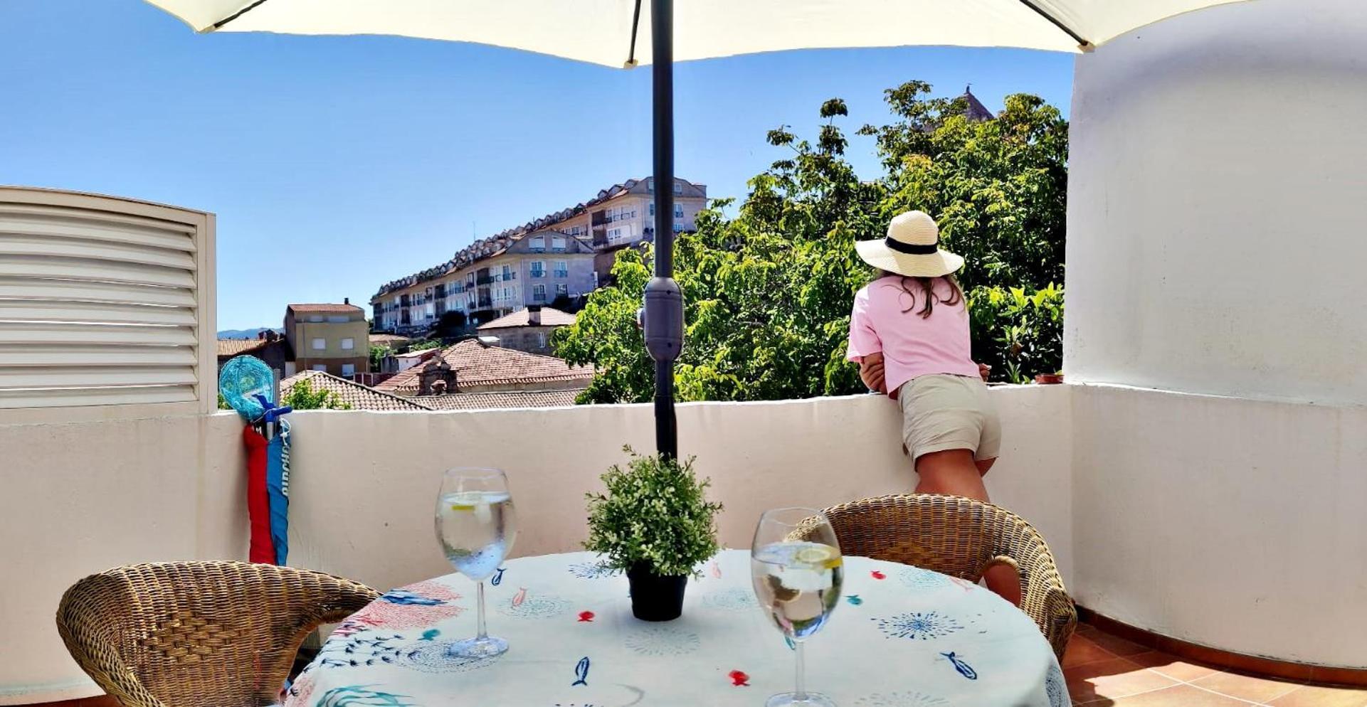 Holibai, Curuxa, Tranquilidad En El Casco Historico De Baiona Apartment Exterior foto